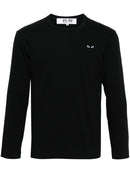 Camiseta de algodão CDG Play