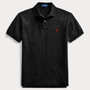 Camisa Polo Bordado Preta